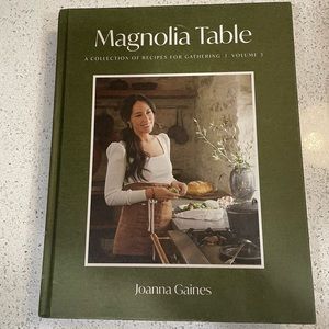 Magnolia table cook book by Joanna Gaines